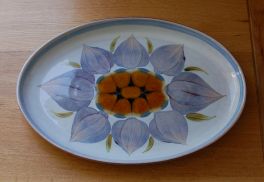 Denby Chatsworth  Oval Plate - 11 inches