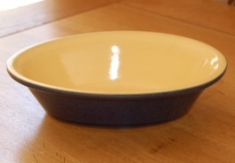 Denby Cottage Blue Pie Dish