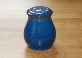 Denby Imperial Blue Discontinued Pepper Pot - Small