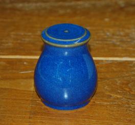 Denby Imperial Blue Discontinued Salt Pot - Small