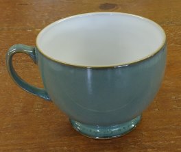 Denby Regency Green Breakfast Cup